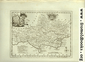Antique Map of Dorsetshire