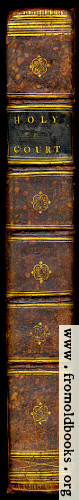 FOBO - Holy Court Book decorated leather spine