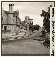 Plate 3. Chipping Campden Church and Almshouses