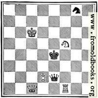 White Pawn (Alice) to play, and win in eleven moves.