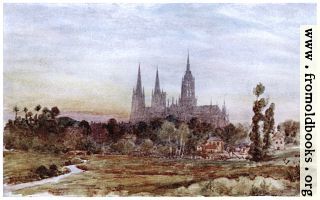 [picture: Bayeux from the Meadows]