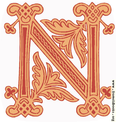 FOBO - Fig. 99 No. 8.—Anglo-Saxon Initial letter N